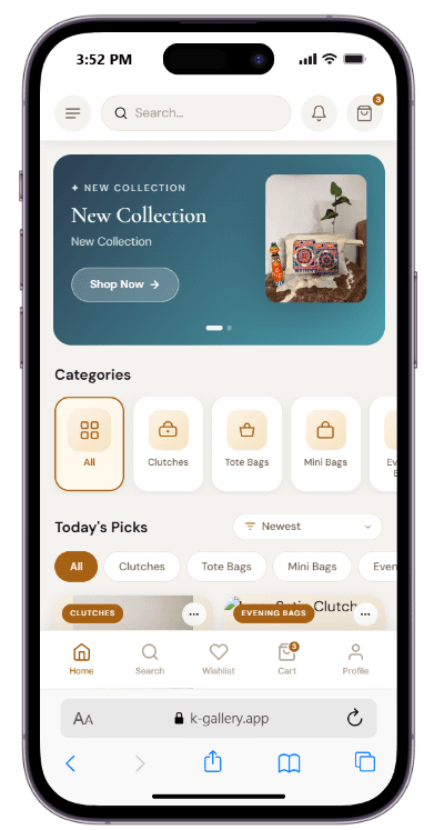 K-Gallery E-Commerce
